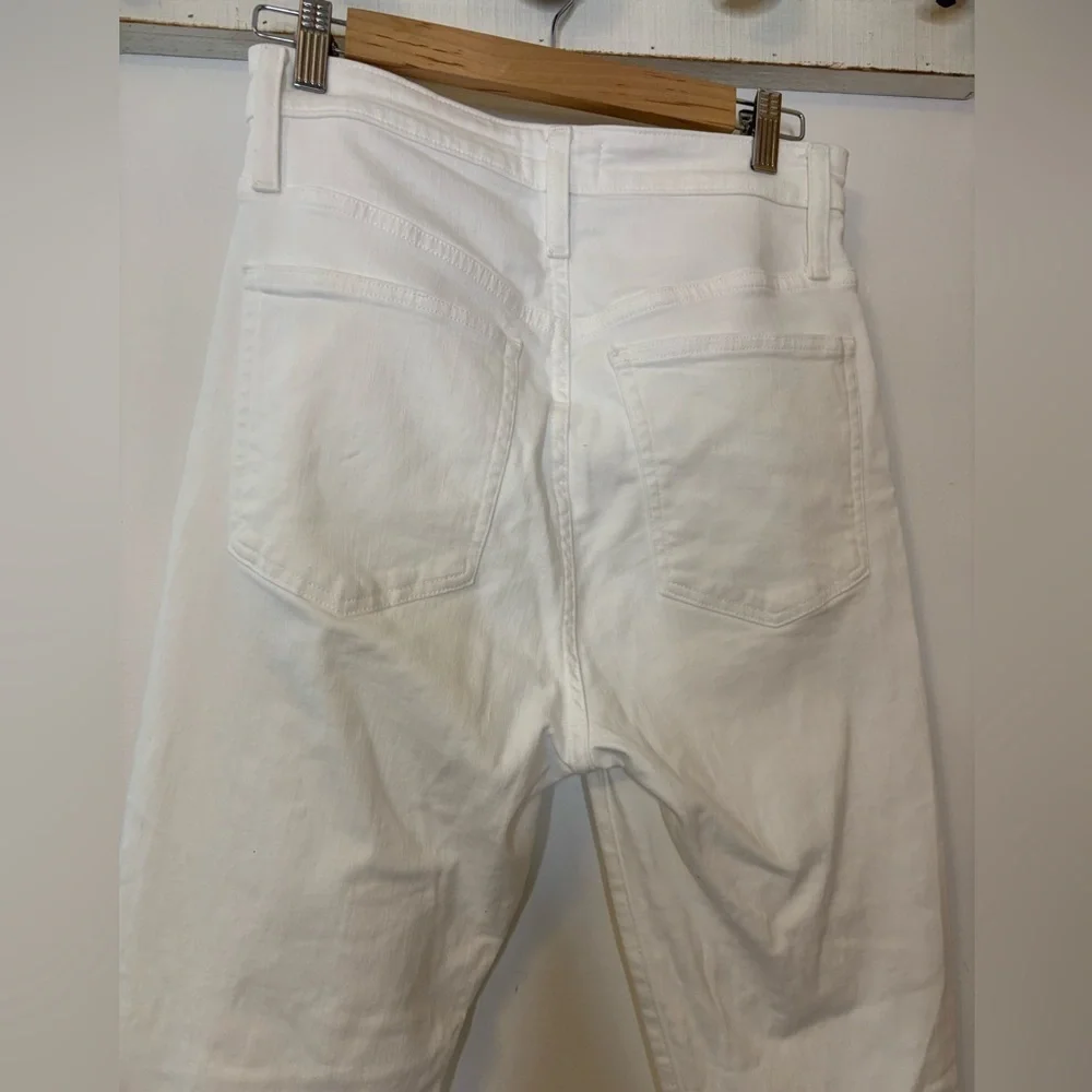 J. Crew Jeans Curvy Toothpick White Jeans